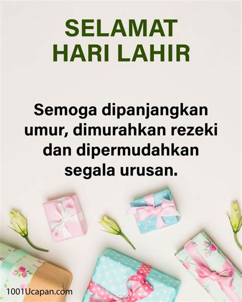 1001 koleksi ucapan selamat hari jadi lahir 1001 ucapan – Artofit