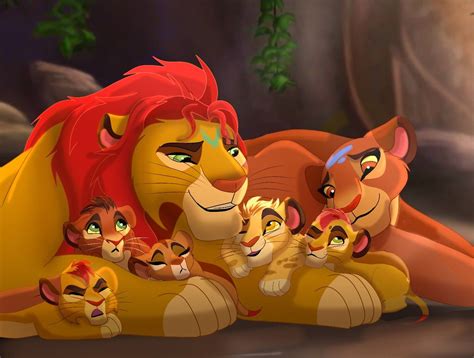 Kion and rani's cubs | Lion king drawings, Lion king art, Lion king pictures