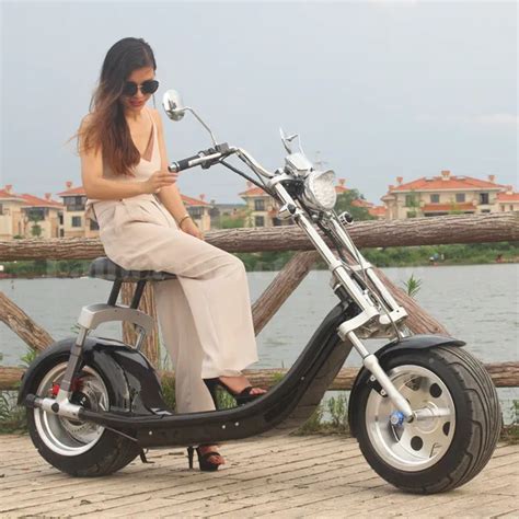 Daibot Electric Harley Scooter 60V 1500W Two Wheels Citycoco Electric ...