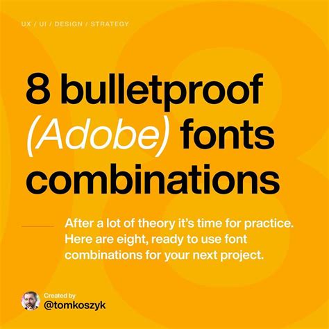 8 Great Adobe Font Combinations For Your Next Design Project