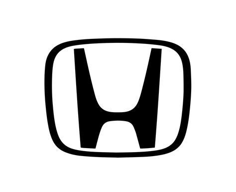 Honda Logo Brand Symbol Black Design Japan Car Automobile Vector Illustration 20499857 Vector ...