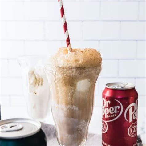 Dr. Pepper Vanilla Float Recipe — Sugar & Cloth