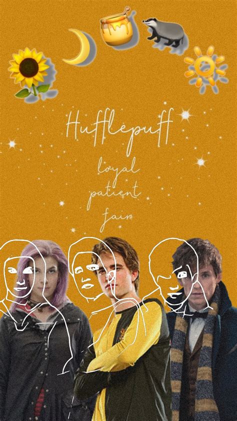 Hufflepuff Harry Potter Wallpapers Aesthetic - My starry night — gryffindor, ravenclaw ...