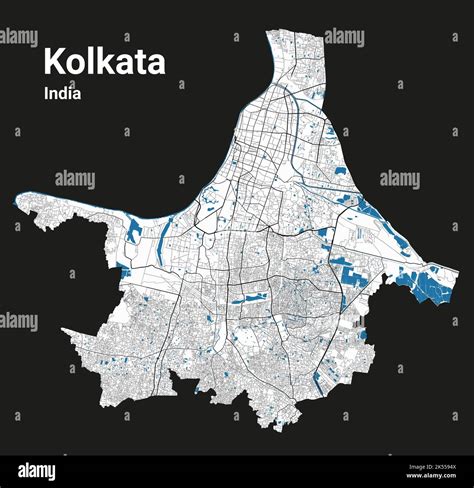 Calcutta City Map