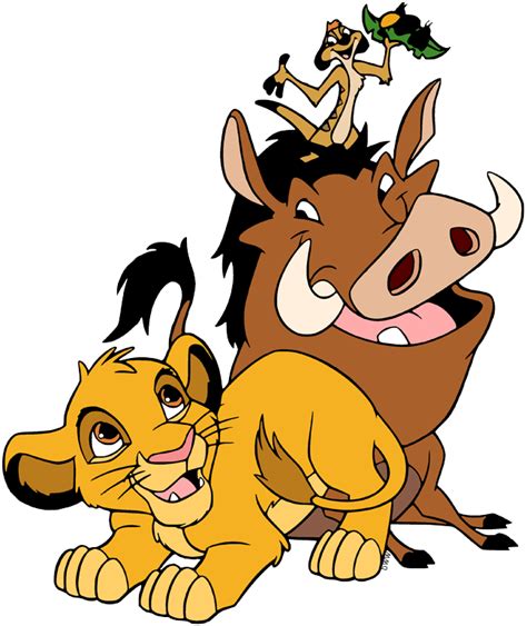 Lion King Simba Timon And Pumbaa Clip Art | Images and Photos finder