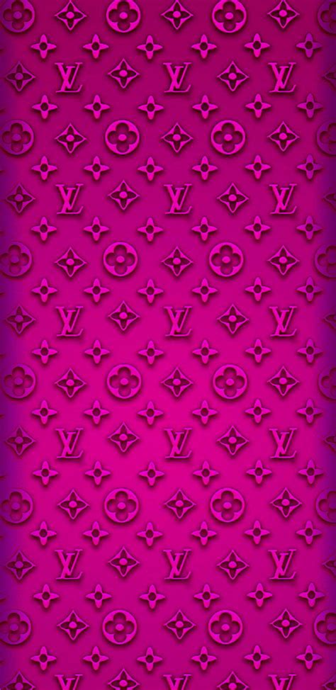 Louis Vuitton Logo Wallpaper Pink