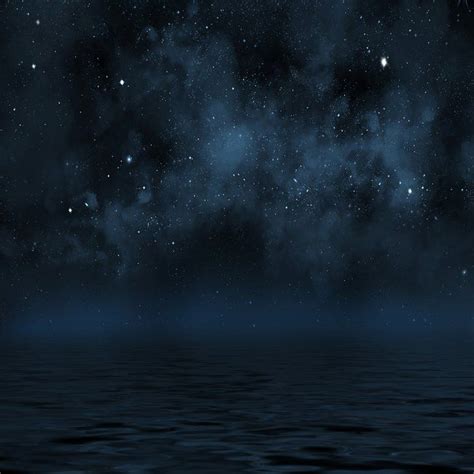 Universe & Ocean - Space - Night Sky - Stars - Ocean - Night Art Print ...