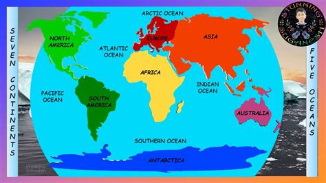 World Continents And Oceans Geography Game