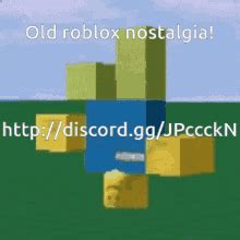 Old Roblox Character Sticker - Old Roblox Character - Discover & Share GIFs