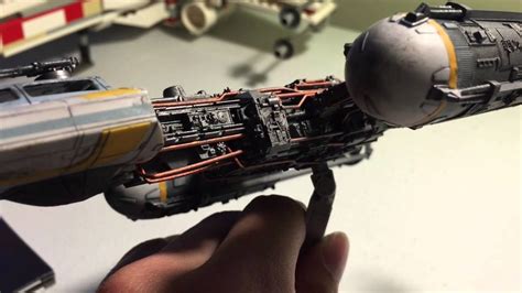 Bandai Y-Wing model kit review - YouTube