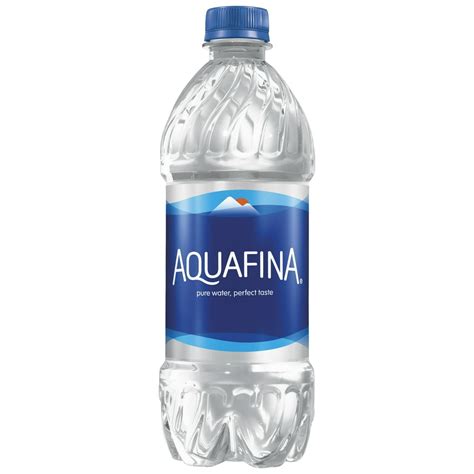 Aquafina Purified Water, 20 oz Bottle - Walmart.com - Walmart.com