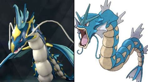 two different images of the same type of pokemon