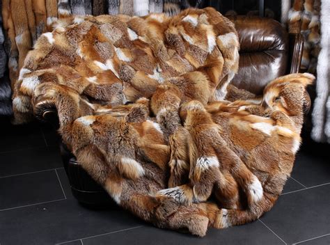 Real Fur Blankets, Throws and Rugs made luxurious Real Furs