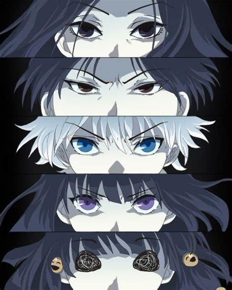 Illumi, Milluki Killua, Kalluto and Alluka (altough it's really Nanika here) The Zoldyck ...