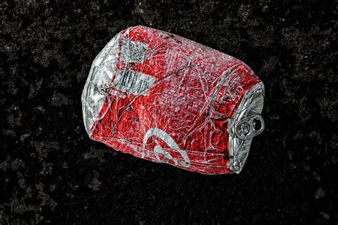 Crushed Soda Can Photograph by Robert Ullmann - Fine Art America