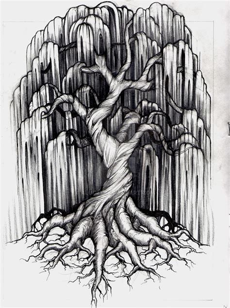 Willow Tree Tattoo by aluc23 on DeviantArt