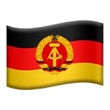 Flag Emoji of East Germany by thebritishartist2003 on DeviantArt