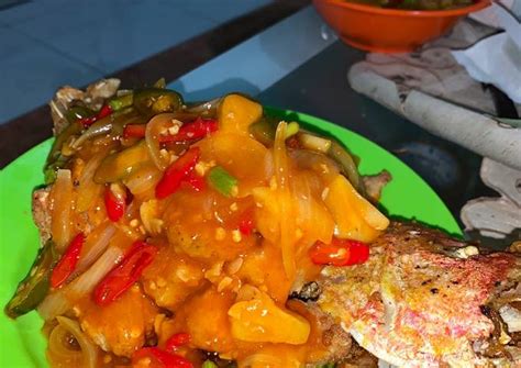 Resep Kakap Merah Asam Manis oleh Ena Masak🍳 - Cookpad