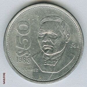 MEXICO - 50 PESOS 1988 MEXICAN COIN MONEY | eBay