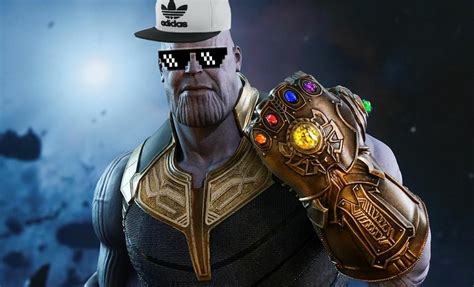 Cool thanos says "give me karma" : r/thanosdidnothingwrong