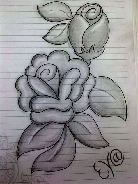 Explore collection of Rose Flower Sketch Images | Pencil sketch images ...