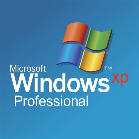 Microsoft Windows XP Professional Logo PNG Transparent & SVG Vector - Freebie Supply