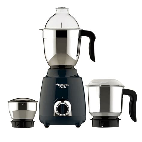 Butterfly Pestle 750W Mixer Grinder 3 Jars-Grey