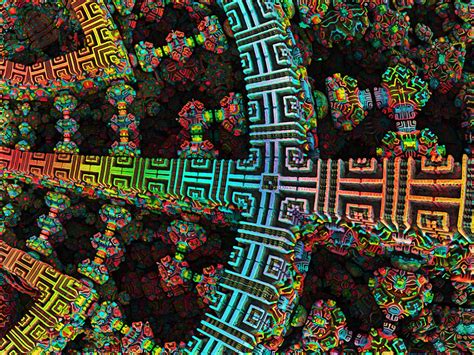 Rainbow fractal by glaktor on DeviantArt