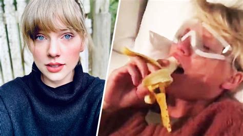 WATCH: Taylor Swift Sobs Over A Banana After Having Laser Eye Surgery ...