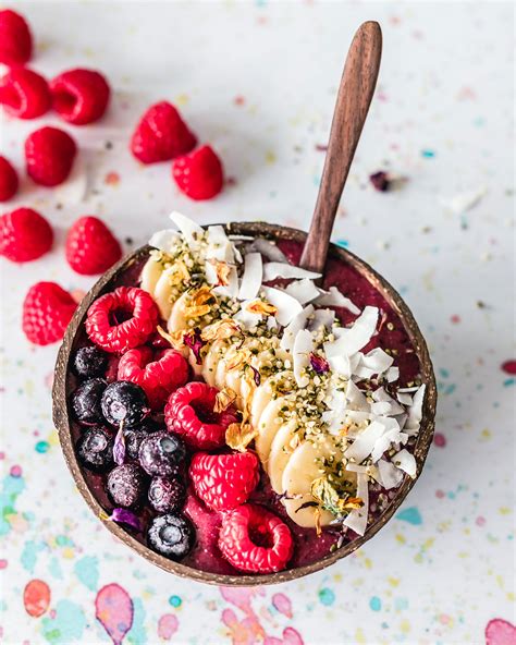 Açaí coconut smoothie bowl - Biotona