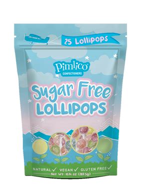 Sugar Free Lollipops | Pimlico Confectioners Sugar Free Lollipops