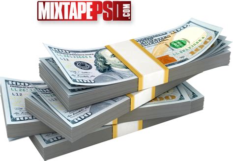 100 Dollar Bill Stack Png - PNG Image Collection