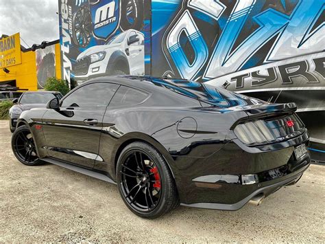 Ford Mustang GT S550 Black P51 Wheels 101RF Wheel | Wheel Front