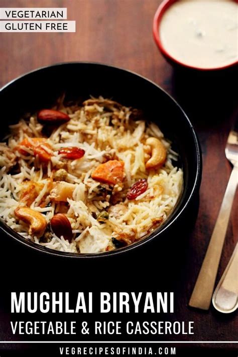 MUGHLAI BIRYANI | Veg dishes, Veggie recipes, Healthy indian recipes