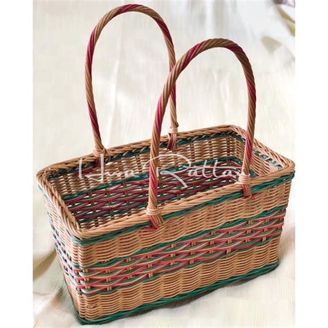 Rattan storage basket / Bakul anyaman rotan | Shopee Malaysia