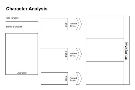 Character Analysis Graphic Organizer Examples | EdrawMax Online