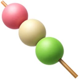 Dango Emoji (U+1F361)