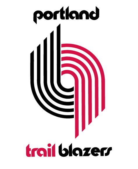 Portland Trail Blazers Primary Logo - National Basketball Association (NBA) - Chris Creamer's ...