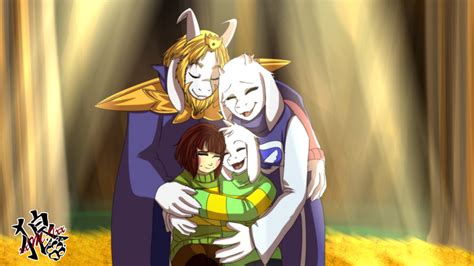 Wallpaper Of Undertale, Asgore, Asriel, Chara, Toriel - Dreemurr Family (#294930) - HD Wallpaper ...