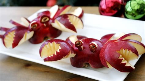 ItalyPaul - Art In Fruit & Vegetable Carving Lessons: Art In Apple Crab | Fruit Carving Garnish ...