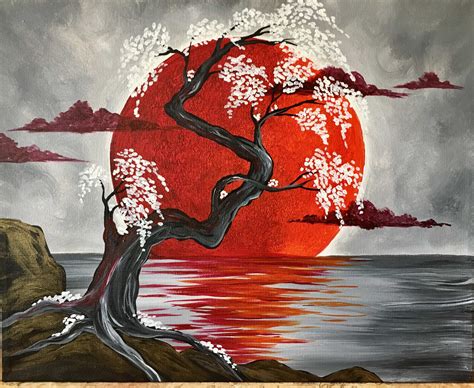 Painting Parties & Classes in Brandon - Paint & Sip Events | Japanese painting, Japanese art ...