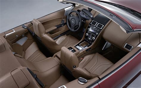 2010 Aston Martin DBS Volante Interior Wallpaper | HD Car Wallpapers | ID #29