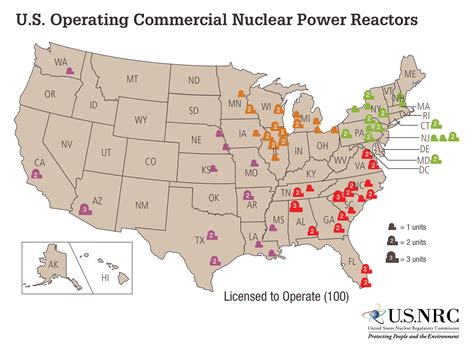 How many nuclear power plants are there in the United States?