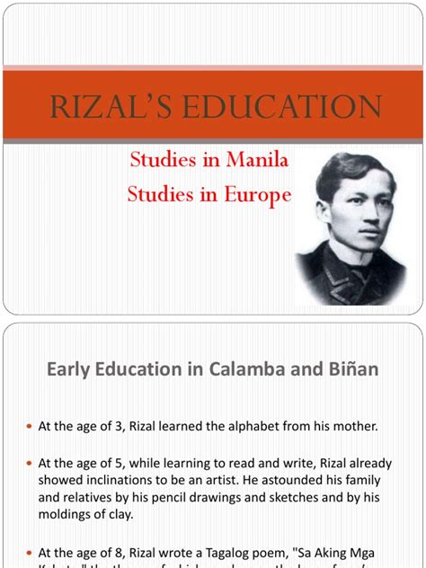 Rizal Education