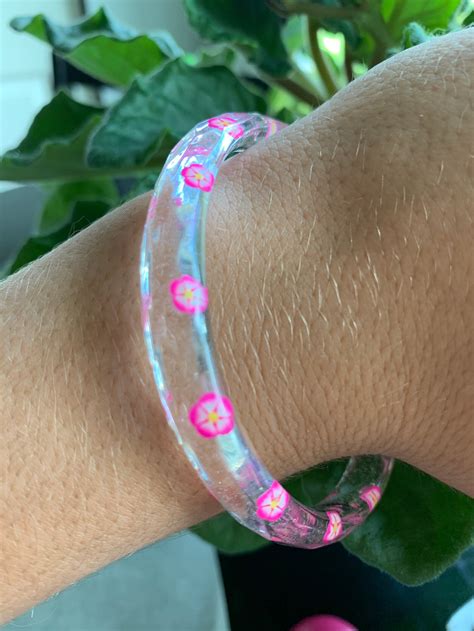 Resin bracelet | Etsy