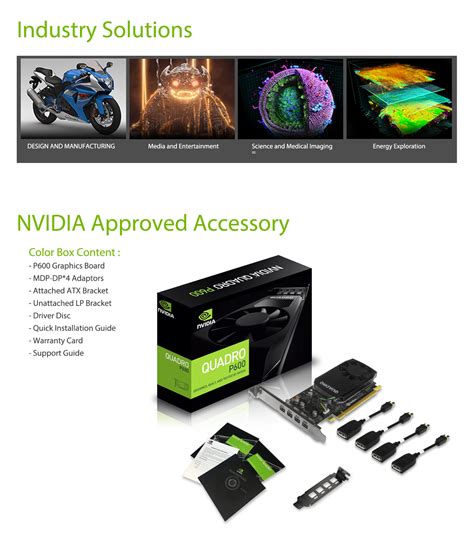 NVIDIA Quadro P600 - Professional Graphics | Leadtek Global