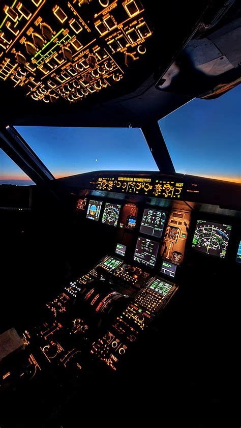 Photo Airbus A320 Cockpit Wallpaper