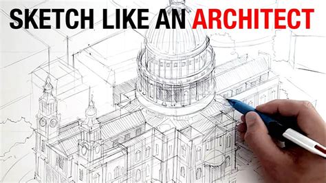 Sketch Like An Architect: Pro Tips - YouTube