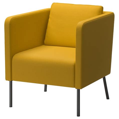 EKERÖ armchair, Skiftebo yellow - IKEA