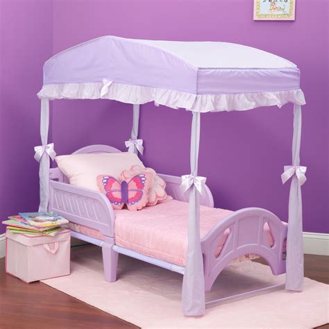 Delta Children Children's Girls Canopy for Toddler Bed & Reviews | Wayfair